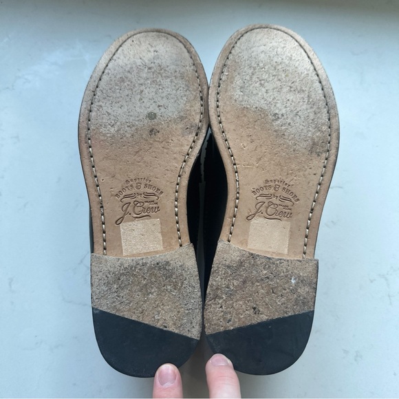 J. Crew Black Leather Loafers main image 9